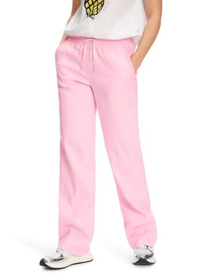 Marc Cain Брюки на резинке с добавлением льна