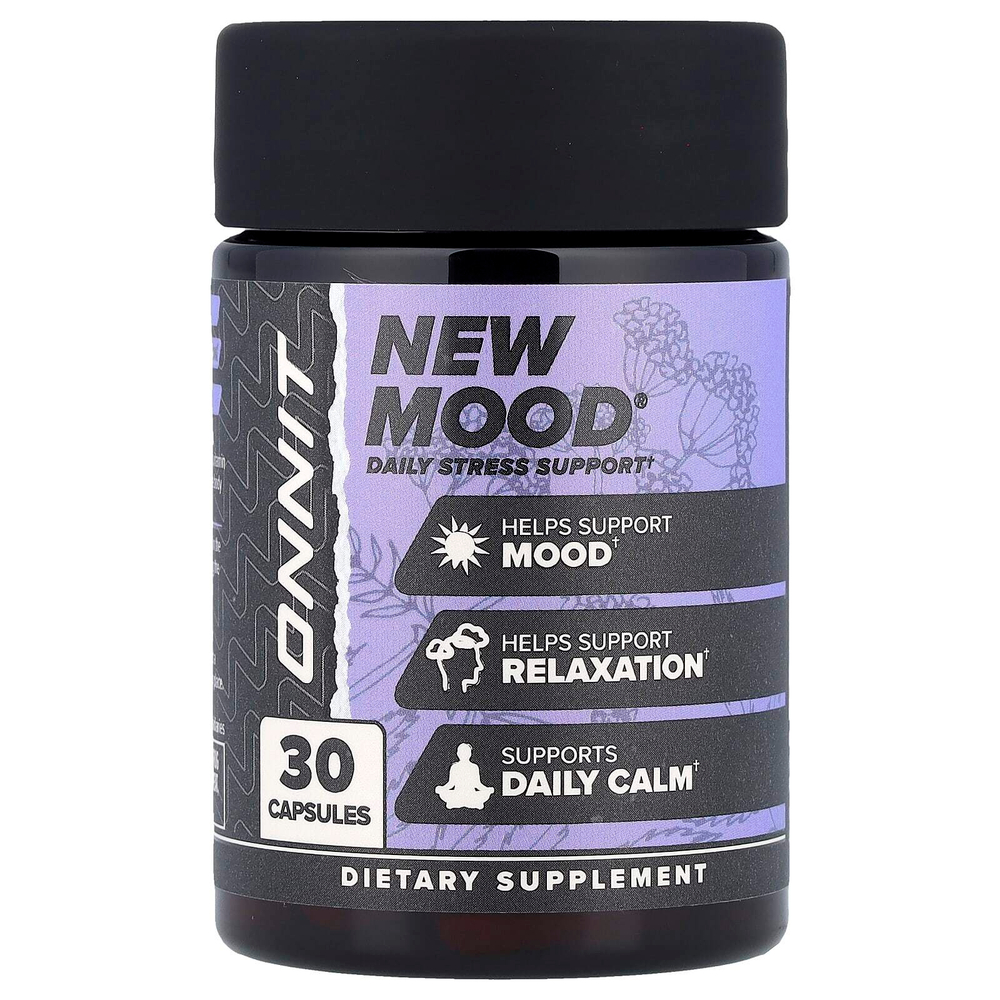 Onnit, New Mood®, 30 капсул