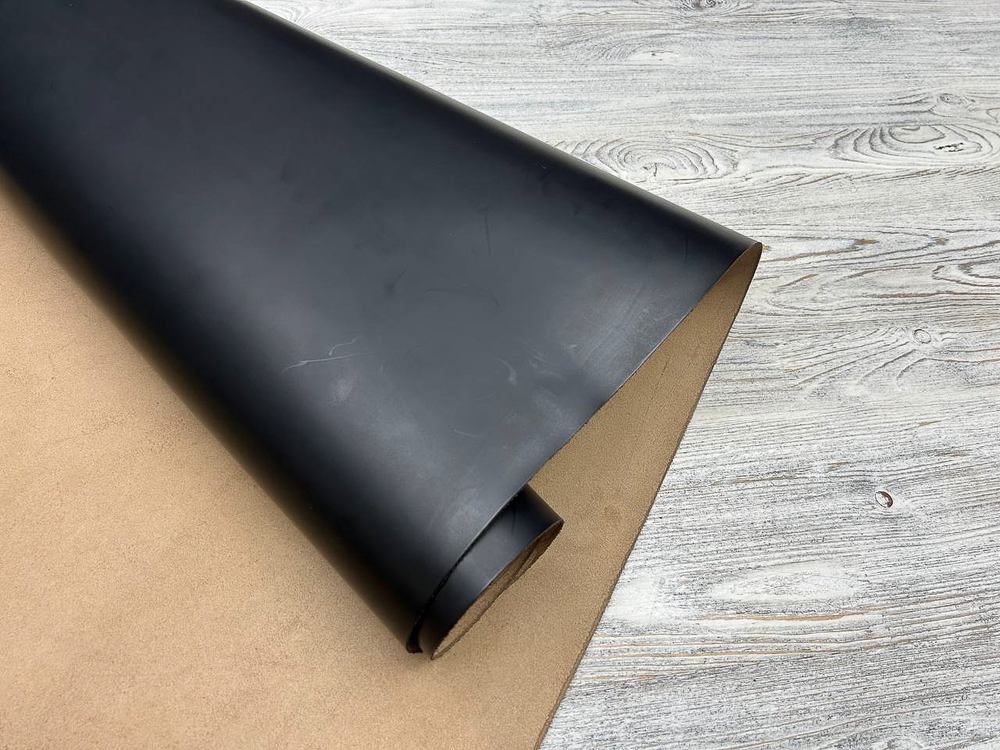 Bolero Wax Nero (1,4-1,6 мм), цв. Черный, натуральная кожа