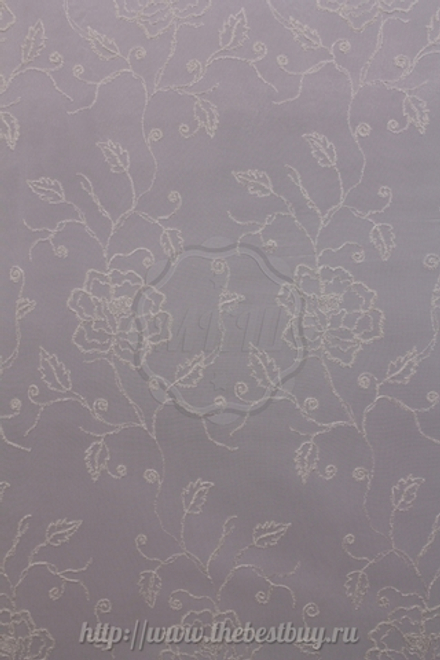 Тюль  с рисунком: Кива (S214-1) - (300х280)х2 см. - бежевый