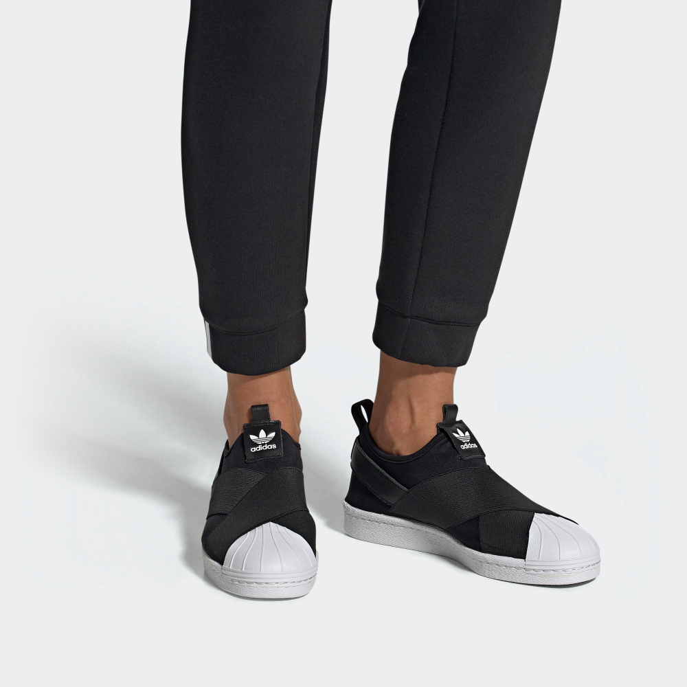 Кроссовки Adidas Originals Superstar Slip-On Shoes (Женская размерная сетка)