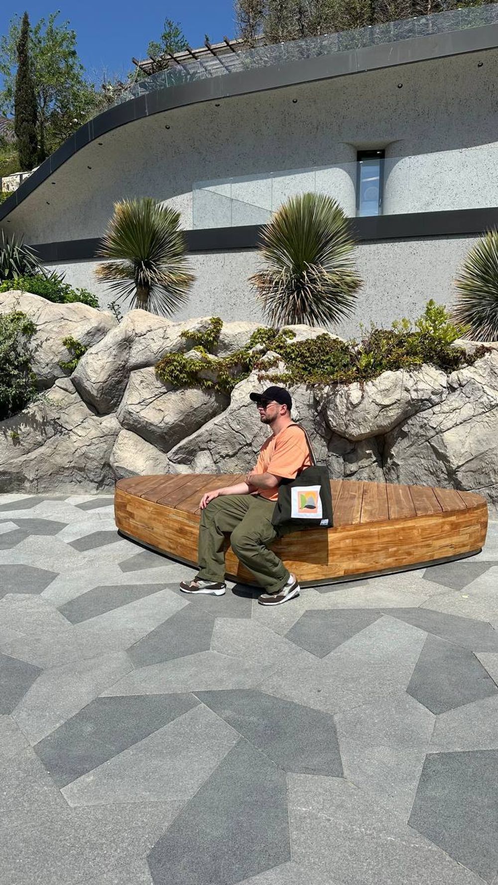 Шоппер Klumba Kombu Green c патчем