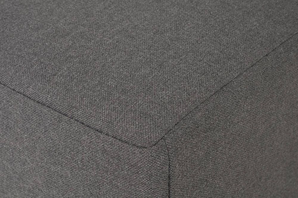 "Капри" модуль диванный прямой с подушками, цвет коричневый