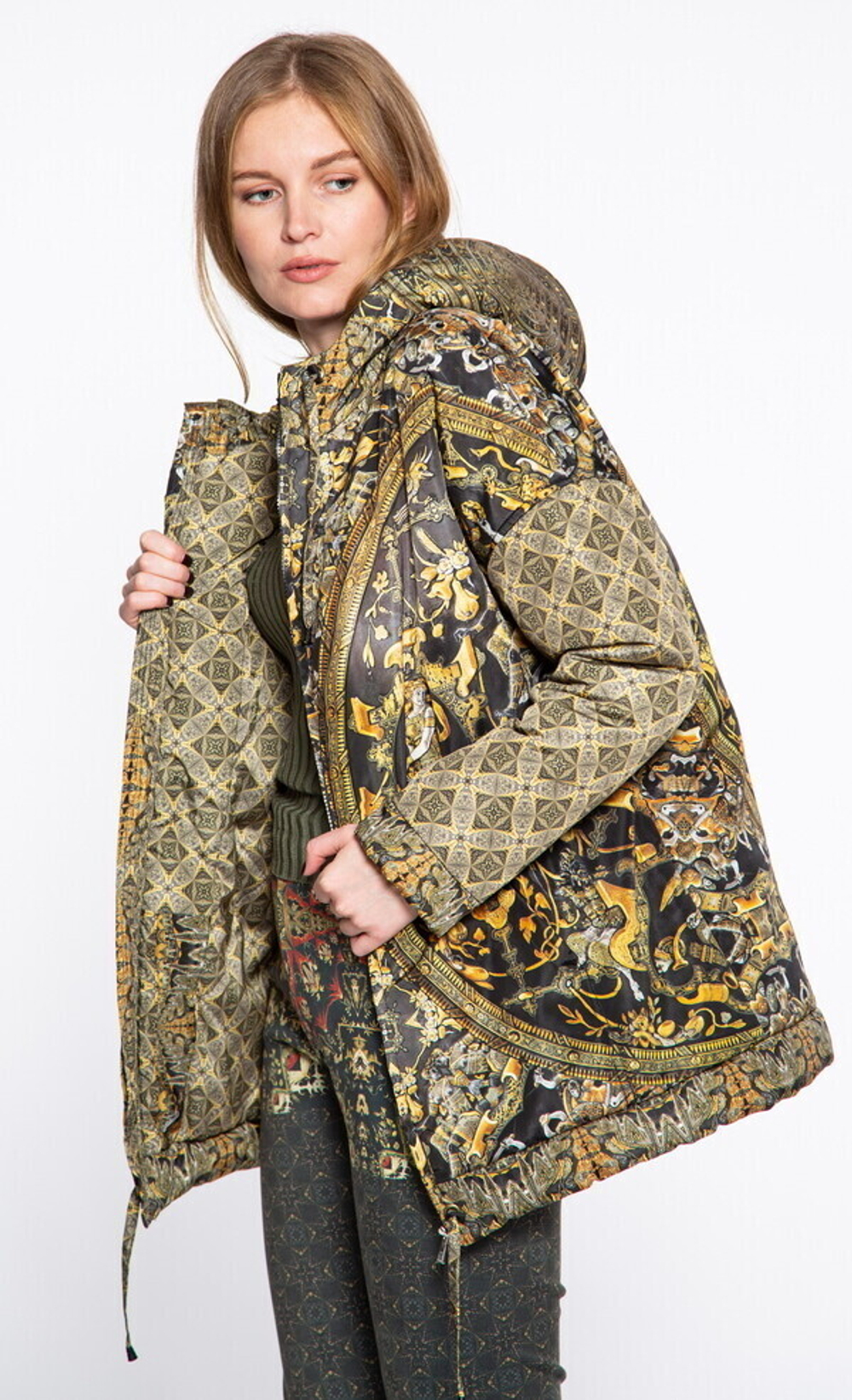 Куртка "Негроли", по мотивам чеканных доспехов 16-го века мастера оружейного дела миланца Филиппо Негроли