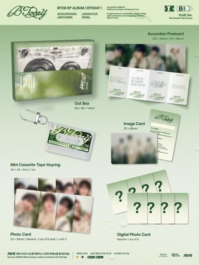 Альбом BTOB - BTODAY Mini EP Album LIMITED Edition PLVE Version