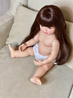 Кукла Реборн виниловая 55см без одежды (FA-539W)