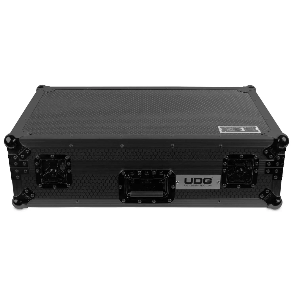 Кейс UDG Ultimate Flight Case Pioneer XDJ-RX3 Black Plus (Laptop Shelf + Wheels)