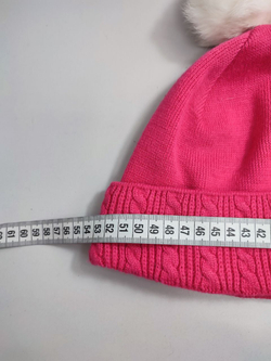 Шапка яркая с шерстью