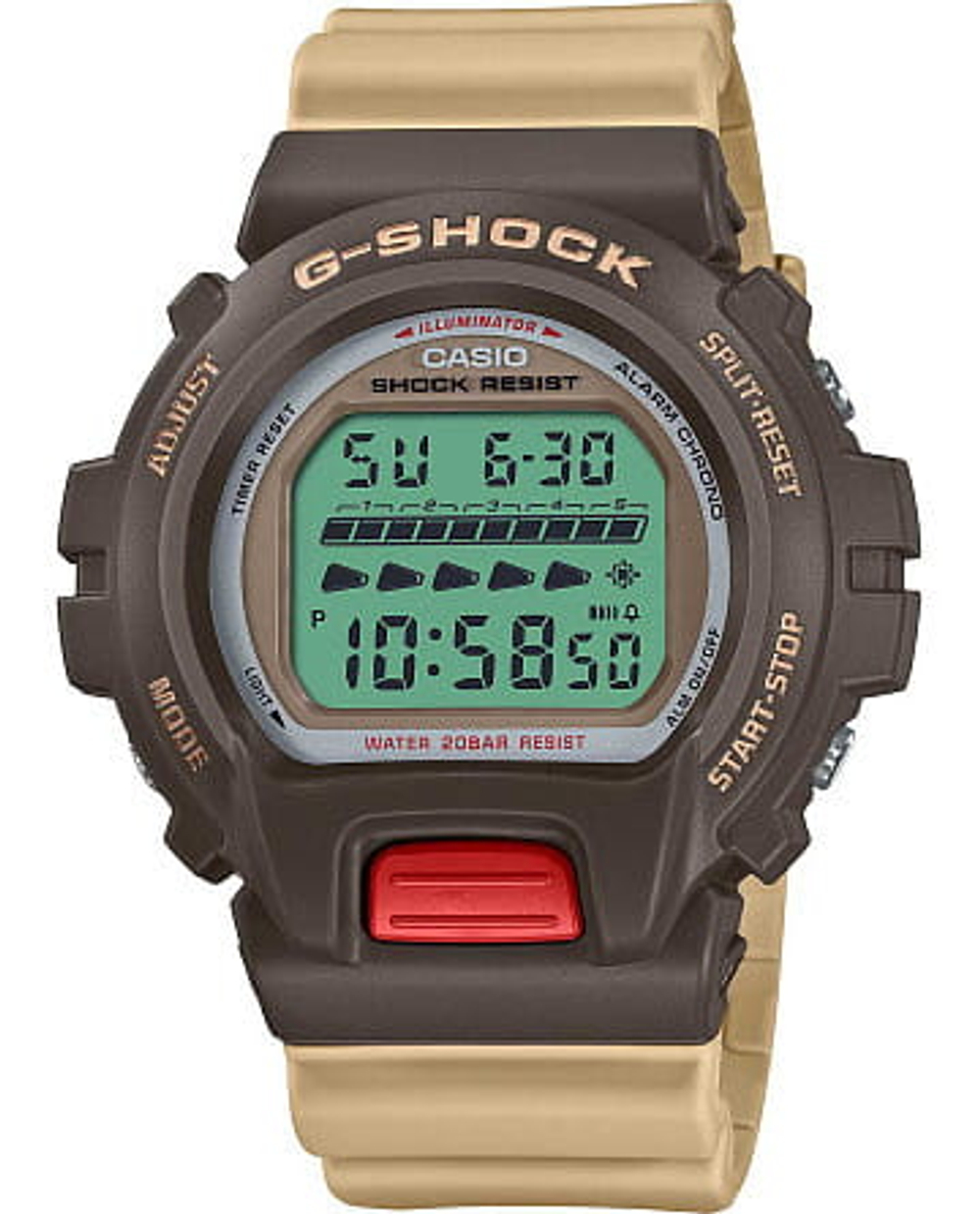 Часы Casio G-Shock DW-6600PC-5DR (DW-6600PC-5)