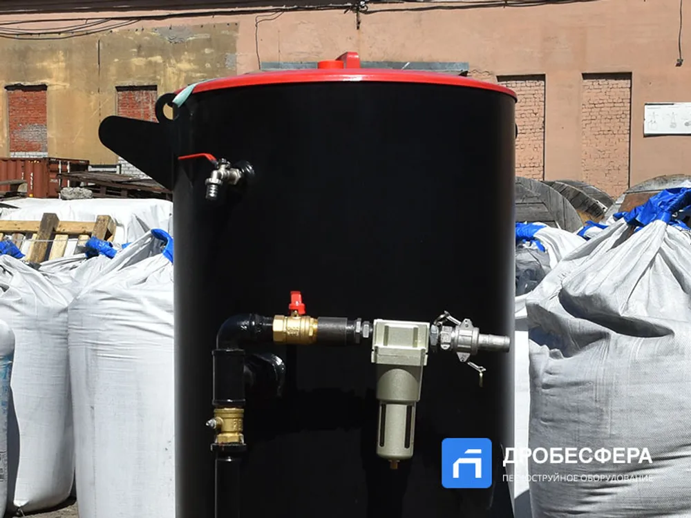 Пескоструйный аппарат PST-PS-250-2 с шиберным дозатором