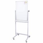 Доска магнитно-маркерная НА СТЕНДЕ 60х90 см, 2-сторонняя, STAFF, 238013