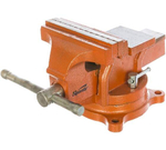 ТИСКИ SPARTA СЛЕСАРНЫЕ 125ММ ПОВОРОТНОЕ С НАКОВАЛЬНЕЙ 186255