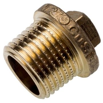 Заглушка Sanha PURAFIT 3/4" НР бронзовая, серия 3290 (1329034)