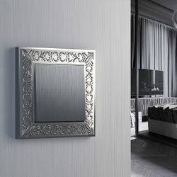 Выключатель одноклавишный без рамки Werkel серебряный рифленый W1110009