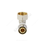 Угольник МП латунь никель пресс Дн 20х1/2"х90гр ВР ГОСТ 32415-2013 8007 Aquasfera 8007-03