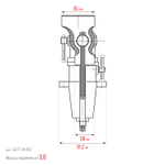 KRAFTOOL 3D-Mini, 65/38 мм, многофункциональные настольные тиски (32714-65)