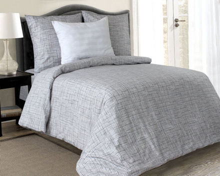 КПБ Евро с простыней на рез. 160х200 БЯЗЬ "БР32"