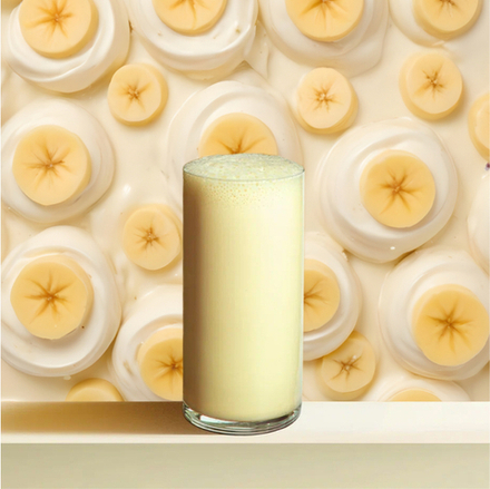 MS011 Вкусоароматическая смесь Milk Shake Банановый пудинг, 500гр