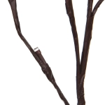 Украшение для дома ВЕТОЧКА 70 см, 20 ламп LED, IP-20 (работает от 2х батареек АА), Теплый белый