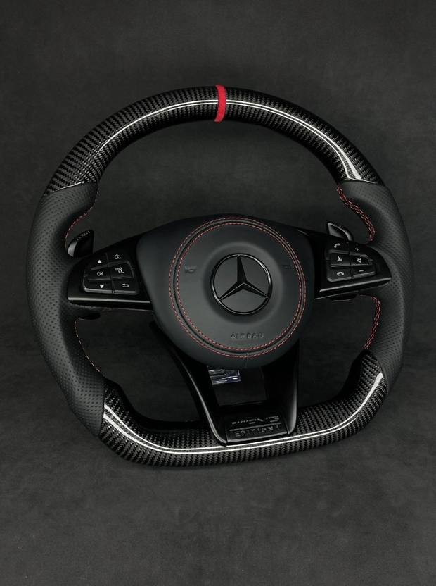 Custom Steering Wheel Mercedes Benz