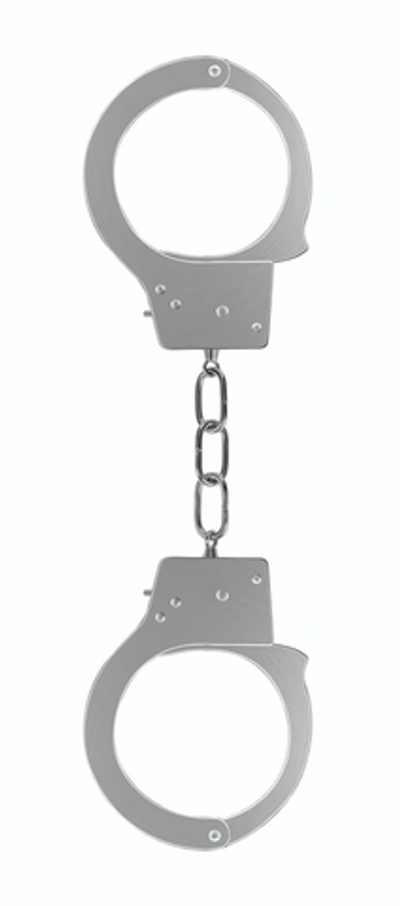 Металлические наручники OUCH! Metal (Цвет: серебро)