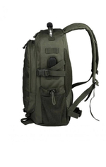 Тактический городской рюкзак с металлической ручкой 30-35л / олива