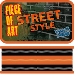 Пенал 3 секц. большой тканевый торец 190/105 "Street style 2025"