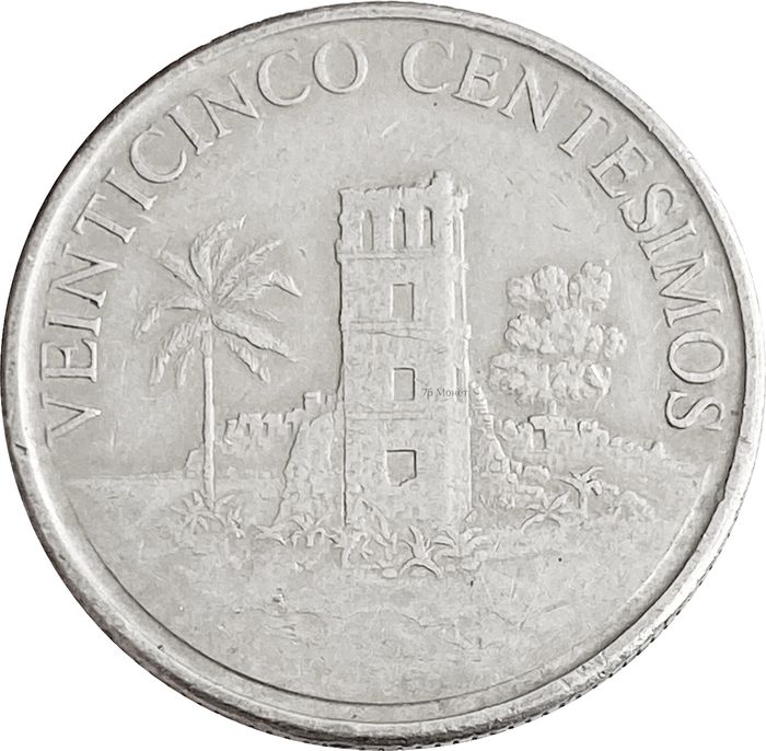 25 сентесимо 2003 Панама «Панама-Вьехо - Башня кафедрального собора»