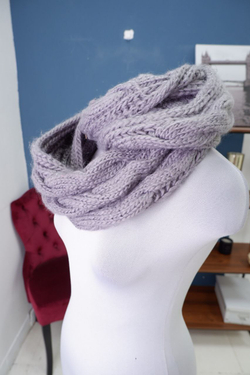 Снуд для зимнего образа