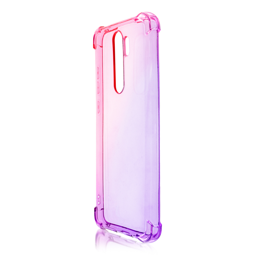 Чехол ROSCO для Xiaomi Redmi Note 8 Pro оптом (арт. XM-RN8P-HARD-TPU-PINK-PURPLE)