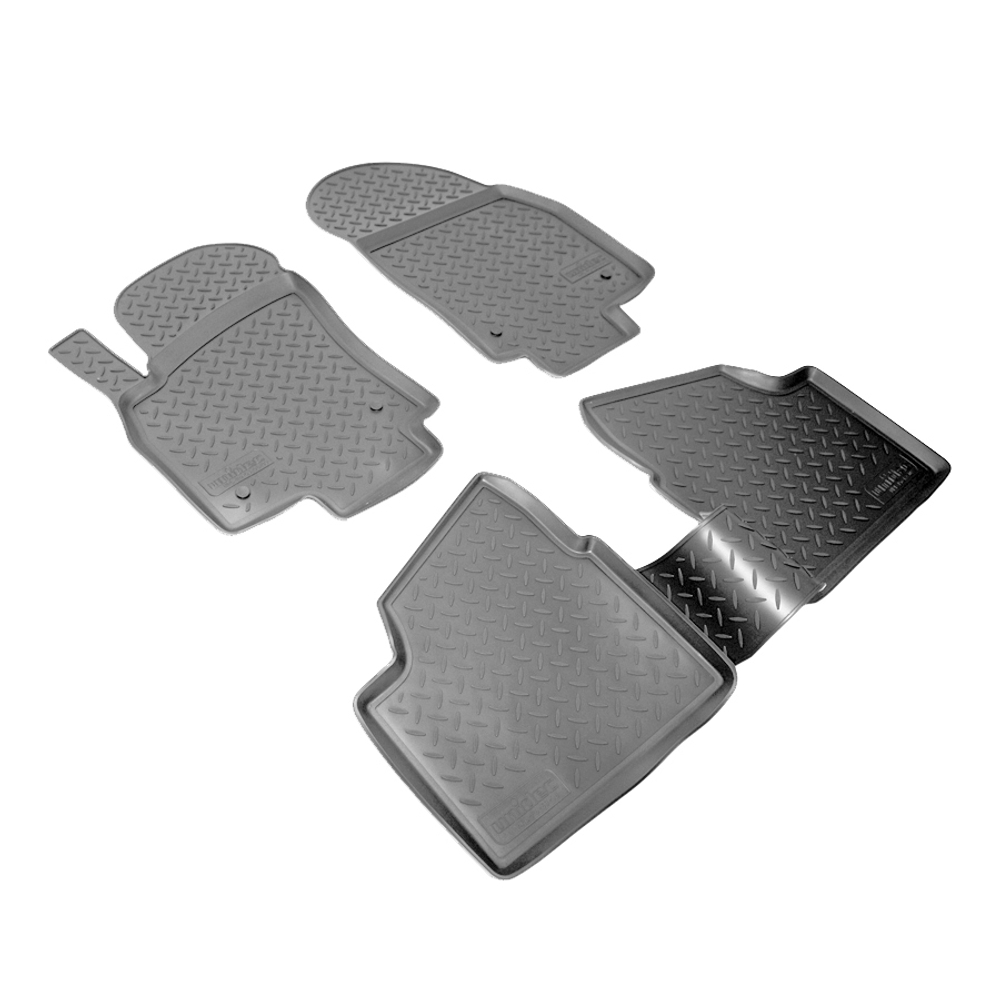 Ковры в салон Norplast/Unidec для Opel Astra в кузове H SD (2007-)Полиуретан,Черный, арт.NPL-Po-63-09