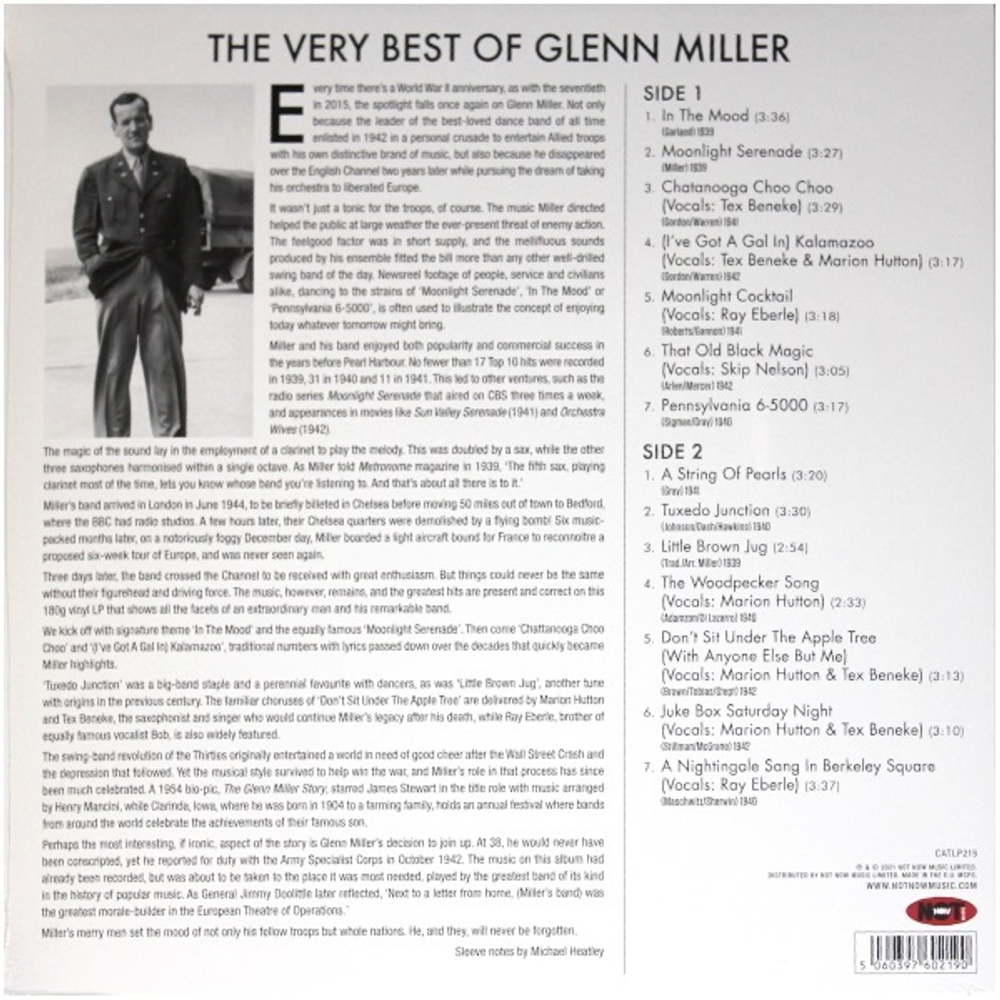 Glenn Miller / The Very Best Of (LP)