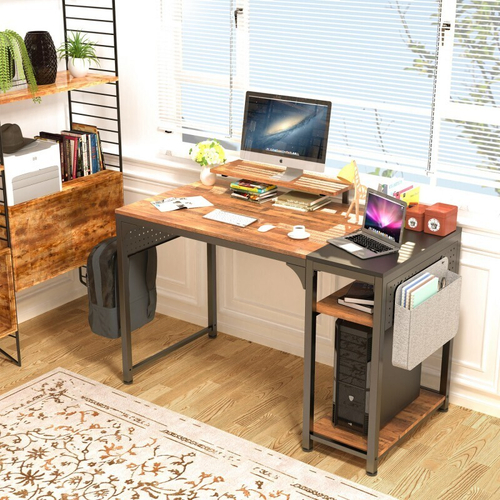 Стол письменный (для компьютера) EUREKA ZX-SS120B-RBB, Brown (ZX-SS120B-RBB)