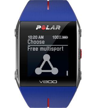 Пульсометр для фитнеса Polar V800 HR Blue