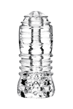 Мастурбатор нереалистичный Lingam by TOYFA Savitri, TPE, прозрачный, 14 см