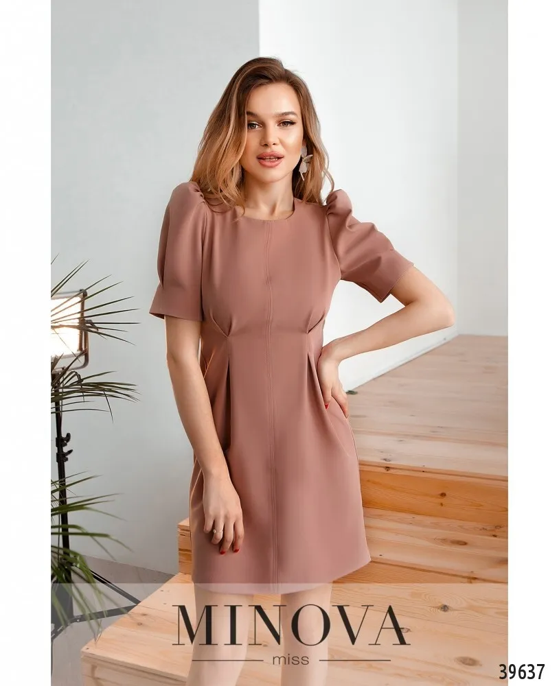 Платье 1066-корица Minova