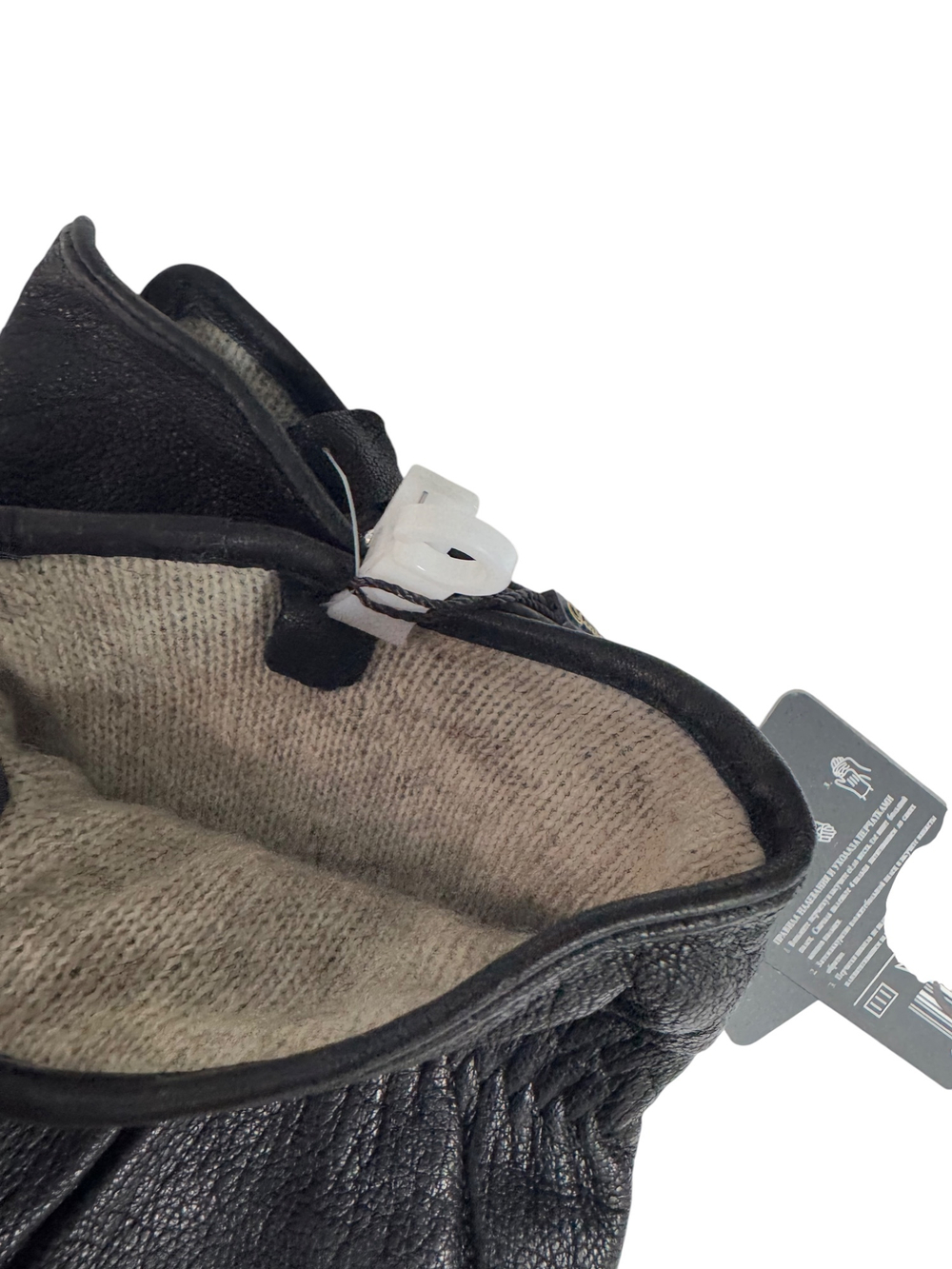 Перчатки. Мужские. Материал верха: Кожа оленя. Подклад: Трикотаж-шерсть. Великаны. В упаковке 5 шт.