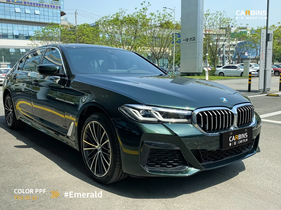 Carbins Color PPF Emerald SP16 зеленая цветная полиуретановая защитная антигравийная пленка