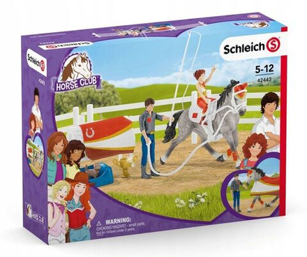 Фигурки Schleich Horse Club - Игровой набор Шляйх Комплект для прыжков Mii - Лошади 42443