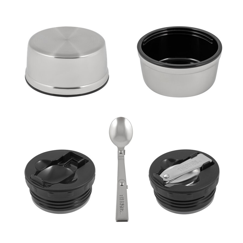 Термос для еды Thermos с ложкой SK3000 MMB (0,47 литра), синий