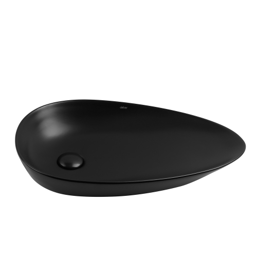 Раковина накладная ABBER Bequem AC2117MB черная матовая