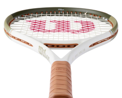 Теннисная ракетка Wilson Ultra 100 V5 Desert - brown/green/sand + Струны