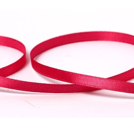 Лента атласная 6 мм ( 1/4 ") ,№124 св-вишневый