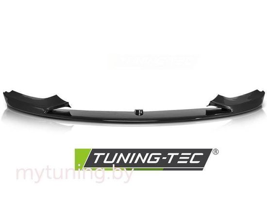 Спойлер бампера переднего для BMW 4 F32 / F33 / F36 (13-...) черный глянцевый в стиле M-Performance