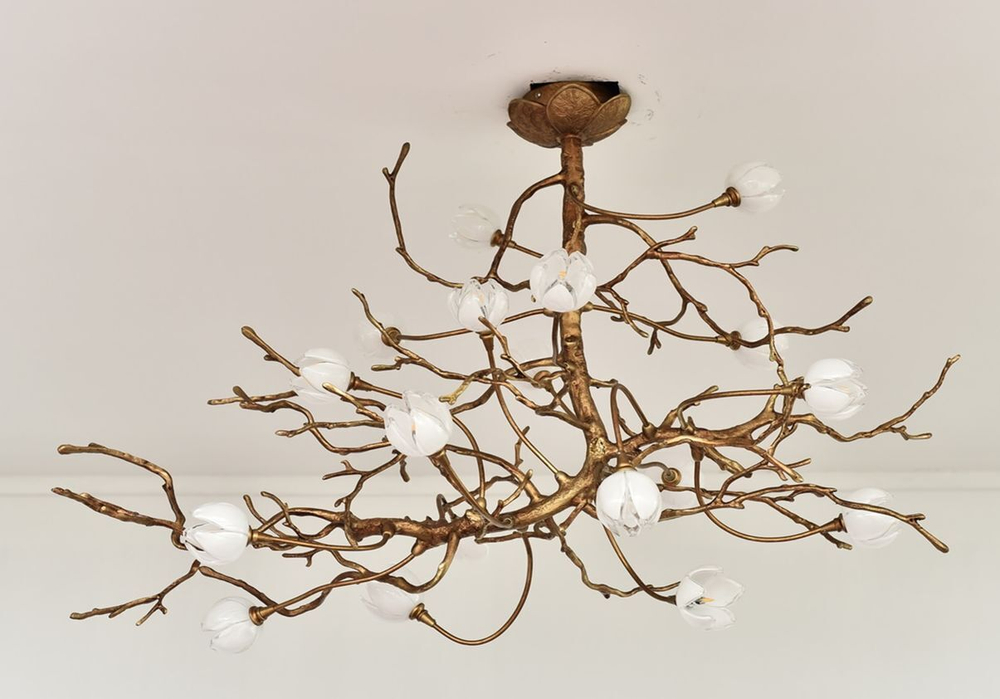 люстра Lotus Branch Copper