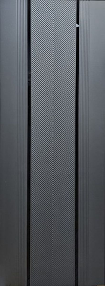 Гладь ПВХ Альтара 2 Dark Grey/mol_bkack/торец AL Black