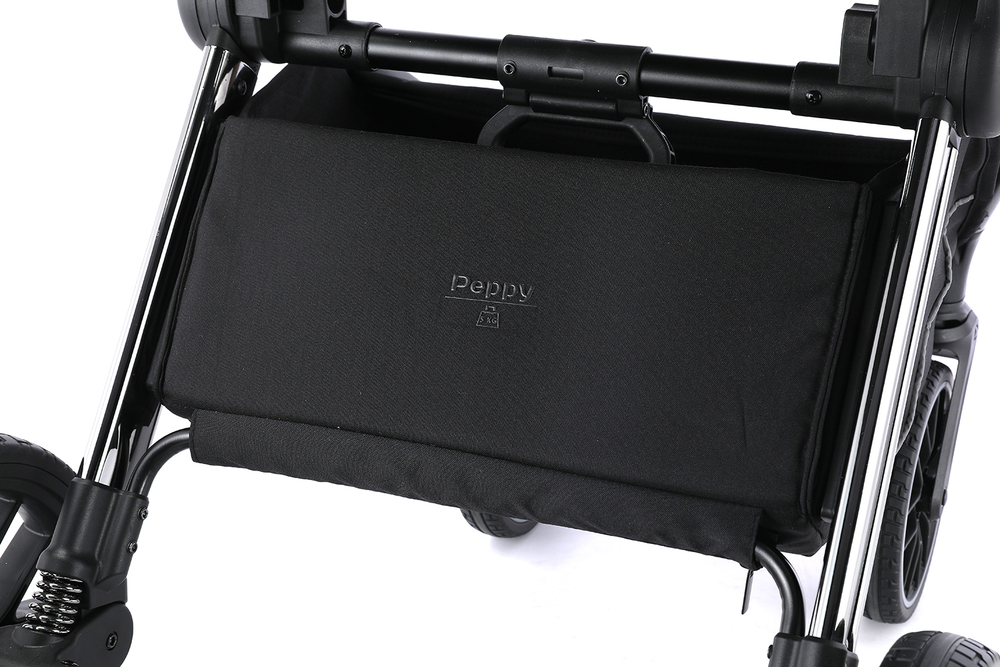 Коляска детская Peppy Toscana 2 в 1 Black (черный)