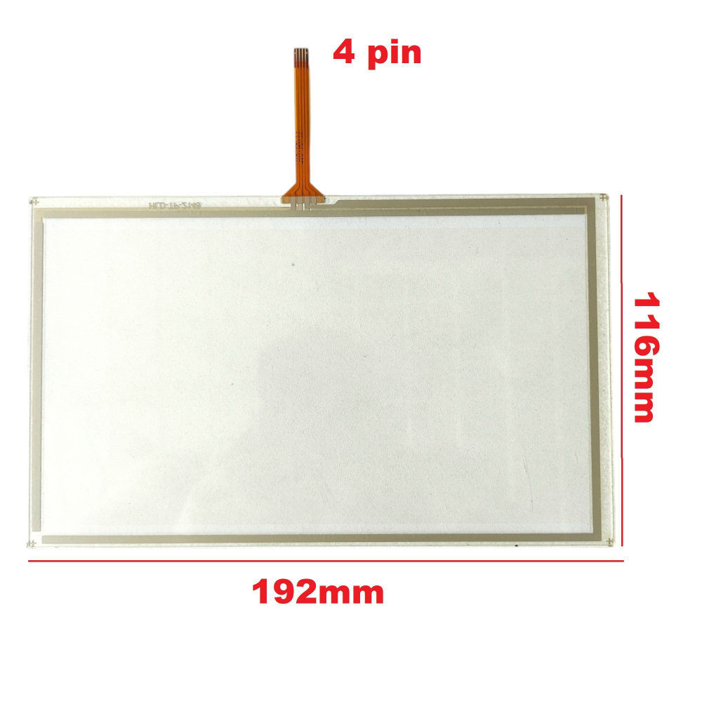 Резистивный тачскрин (сенсорное стекло) для Автомагнитолы Android 8 дюймов универсальный .