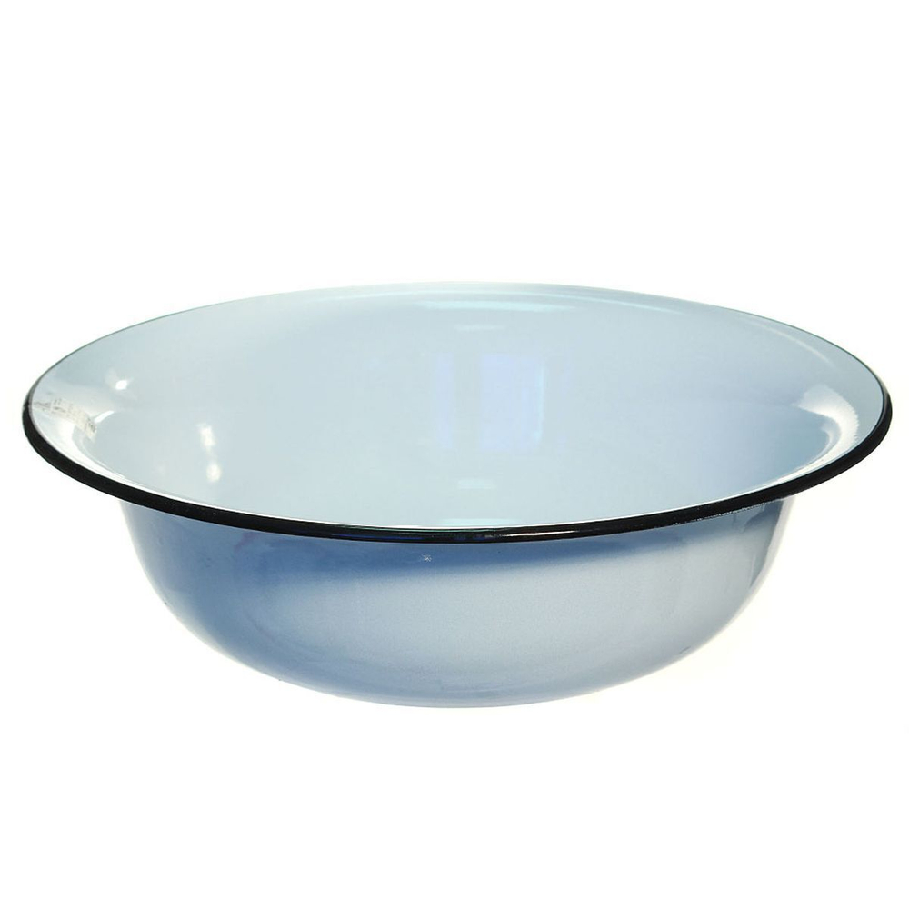 Таз мет-л, эмаль, 12 л, кругл, в асс, Керчь, 43004-242