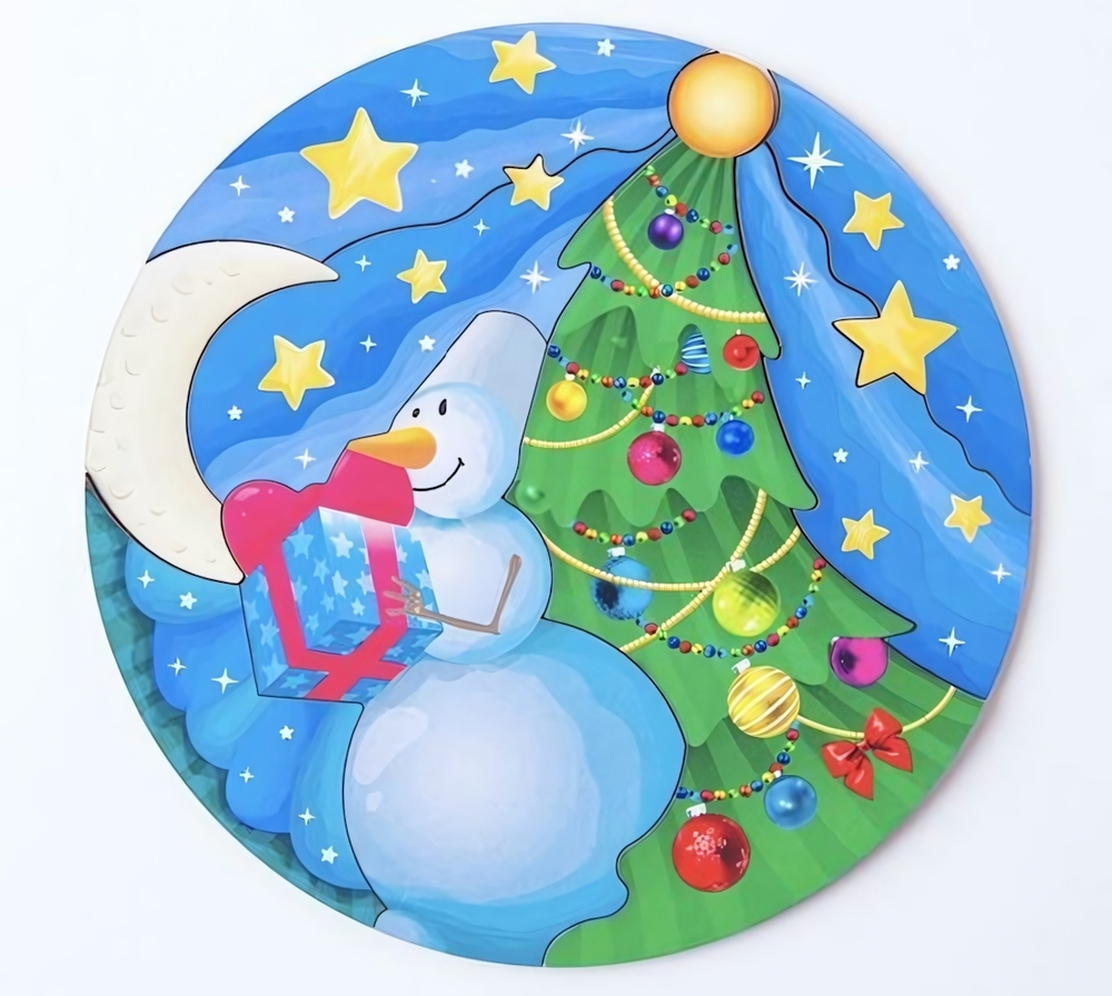 Пазл новогодний